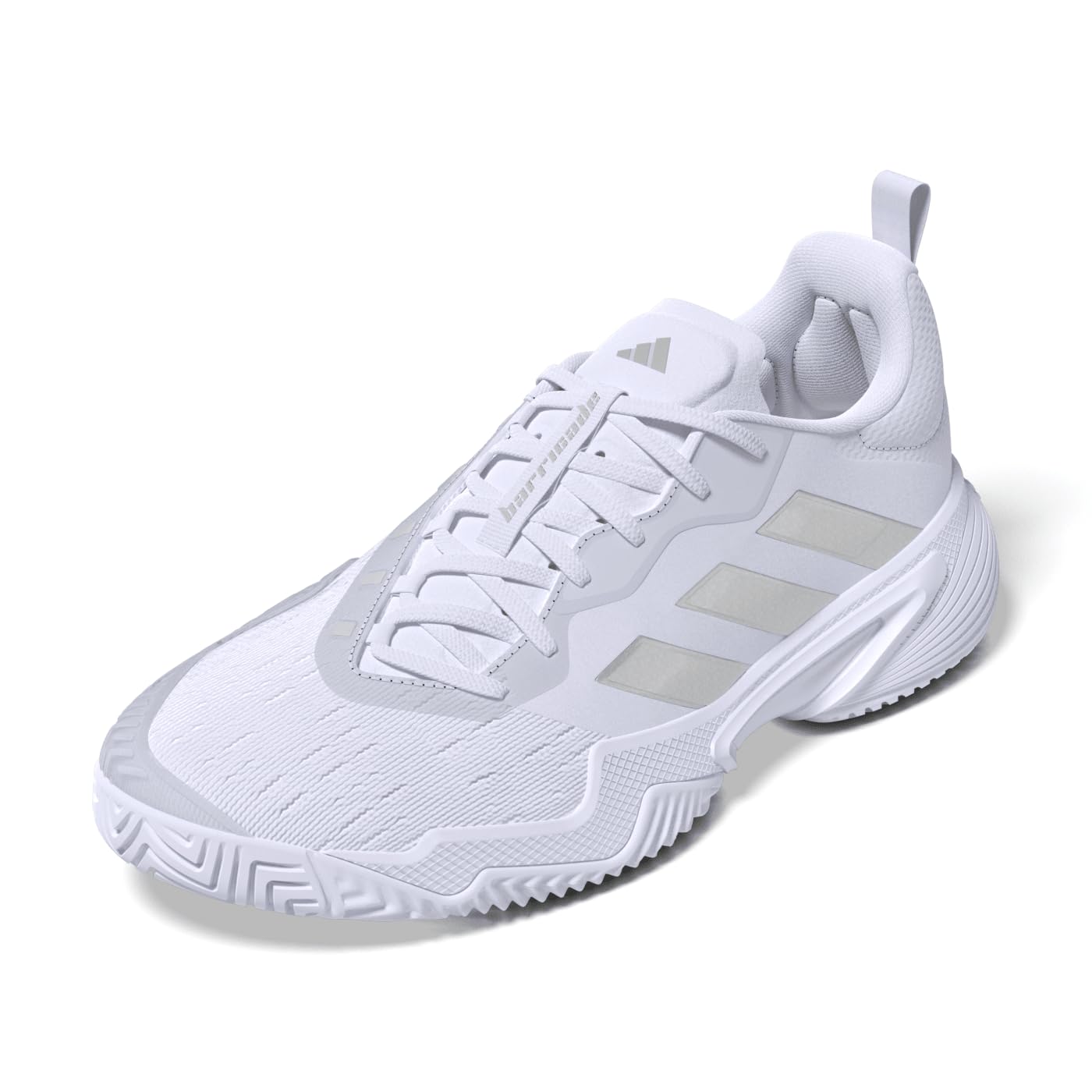 

Теннисные туфли Barricade Tennis LZO22 Footwear One cm [Adidas] женские белые/серебристые металлик/серые (ID1554) 23,0