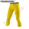 Pantaloni Sportivi da Basket da Uomo 3/4 Corti Strato Base Palestra Calcio Leggings Yoga Fitness Corsa Allenamento Asciugatura Rapida S M L XL 2XL