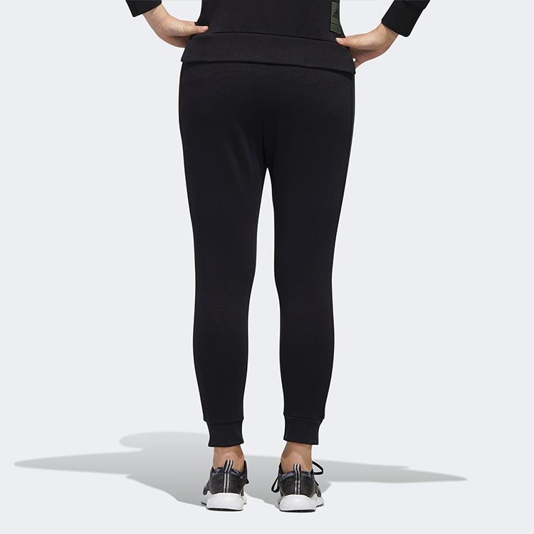 Adidas MH FT PT Sporty Long Pants Women Bottoms Black GF0158