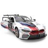 118 Scale BMW M8 GTE Radio Control Car Kit, Official RC Model Kit, Snap-together Assembly Kit, 2.4GHz