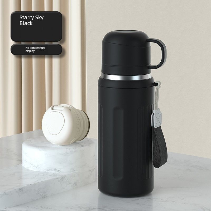 2025 New Model of High-Looking Water Cup for Women, Office Cup for Female Office Workers, Large-Capacity Thermos Cup for Women