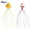 Head Massager Head Scratching Octopus Scalp Non Soul Extractor Divine Tool Hair G Head Massager Cartoon Santa Claus Rooster Mass