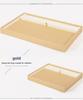 Digu PU Leather Jewelry Display Tray for Rings and Bracelets