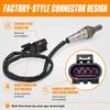 12mm 4-Wire Oxygen O2 Sensor Compatible with Polaris RZR Ranger General Sportsman Outlaw ACE, Replaces 4016021 4013979 0455132, Includes Connector