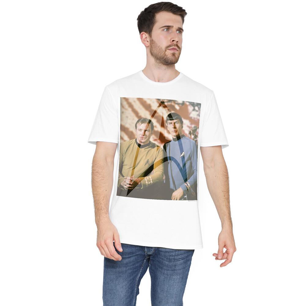 Star Trek Classic Duo T-Shirt S-2XL White XXXL