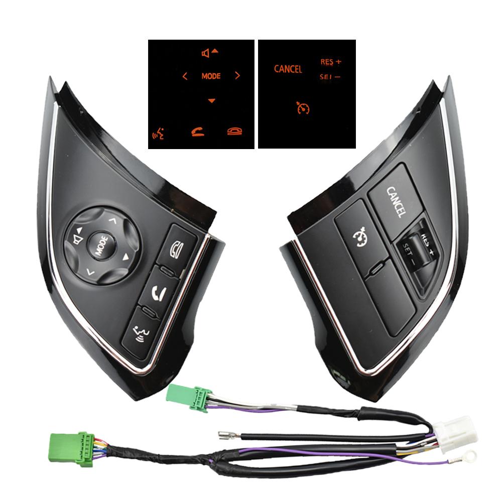 Steering Wheel Audio Control Button For Mitsubishi Outlander 3 2014 2015 2016 2017 2018 2019 2020 2021 2022