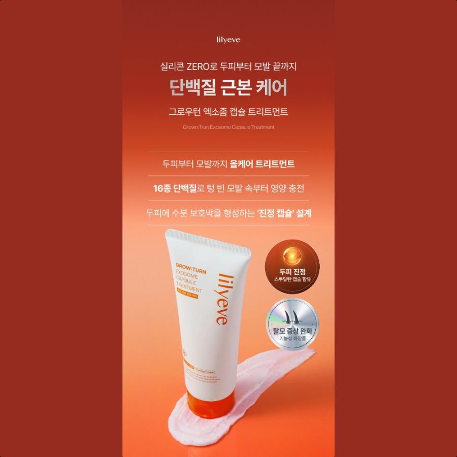 lilyeve Trattamento in Capsule di Esosomi Grow Turn 230ml Set (+50ml)