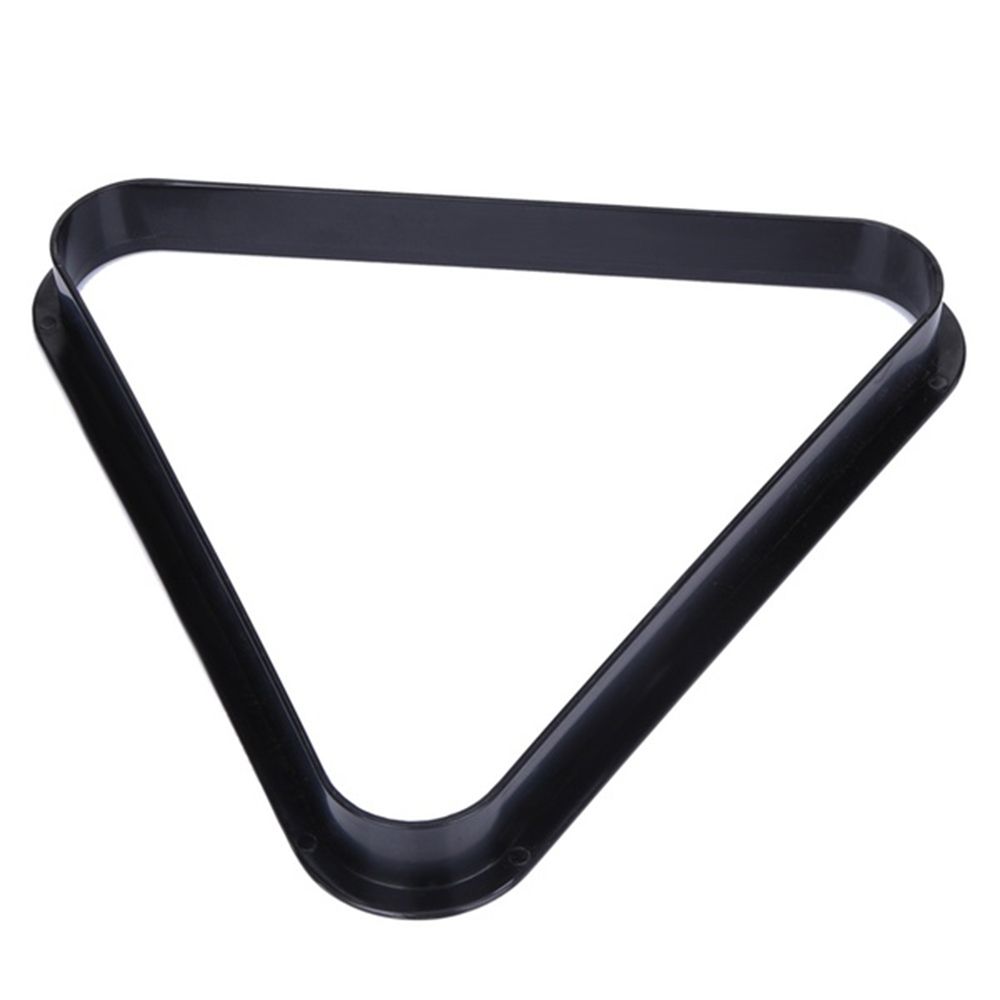 Black 9 Ball Positioning Triangle Frame Table Pool Accessories Billiard Rack Snooker Holder