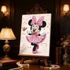Disney Pearl Painting Minnie Art Pearl Painting Set Pearl Art Painting Wall Decor Handmade Gift Home or Office Decor