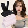 Louisbon Goddess Hair Volume Hair Roll Set  Heat Transfer Bangs Hair Roll 2 Pack + Hair Volume Hair Tongs 2 Pack 