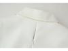 European & American Style Fashionable Silk Satin Lapel Jacket with Rhinestone Embellishments - Women's Suit Dress New Arrival
