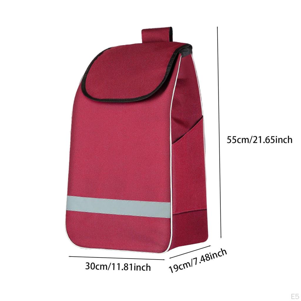 Foldable Grocery Cart Bag for Easy Storage