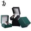 Frosted PU Flip-Top Watch and Jewelry Storage Box