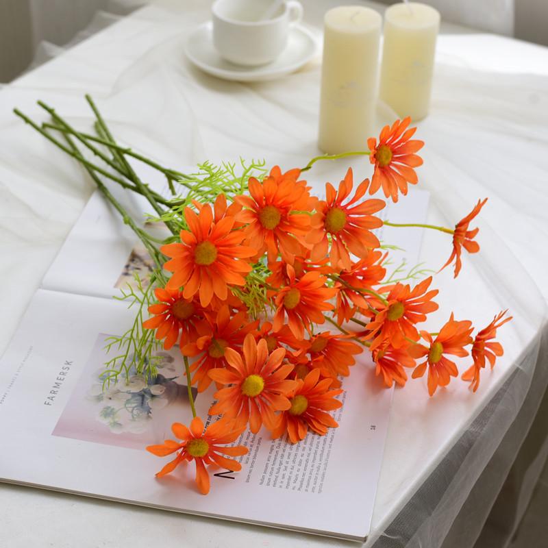 Nordic Influencer Chamomile Daisy Artificial Flowers for Decor and Photography