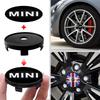 AWS1 4 stuks 60mm Auto Wielnaafkapjes Velgkap Logo Embleem Stickers Voor MINI Cooper One S JCW R55 R56 F55 F56 R57 R58 R59 R60