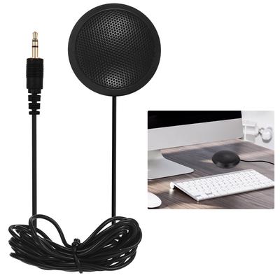 Desktop Omni-directional Microphone with 3.5mm Jack for Computers Laptop Table Top Portable High