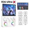 New R36 Ultra X Handheld Retro Video Game Console IPS Screen 128GB Preloaded Games Portable Pocket Player with Linux System