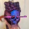 3D Printed Skull-Hairpin Bones Multiple Colors Gift Art Hairpin