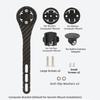 Carbon Fiber Bike Out Front Computer Mount for Garmin/Wahoo/ for Bryton/for Cateye