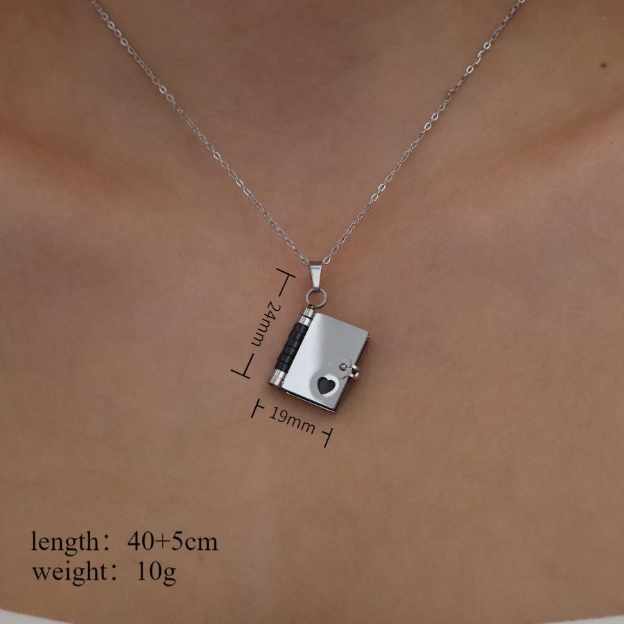 

Позолоченная нержавеющая сталь, парная подвеска, фотоальбом с гравировкой и подвески-любовные письма