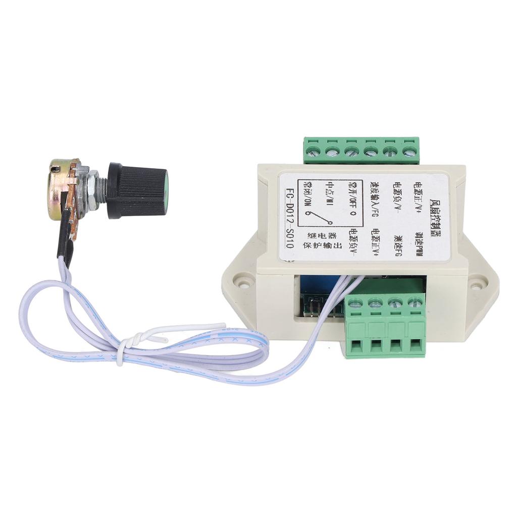 12V 4 Wire PWM Fan Controller Motor Stall Protection Detection Speed Regulator CD012S010