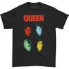 Men's Queen Hot Space V2 T-shirt  Black