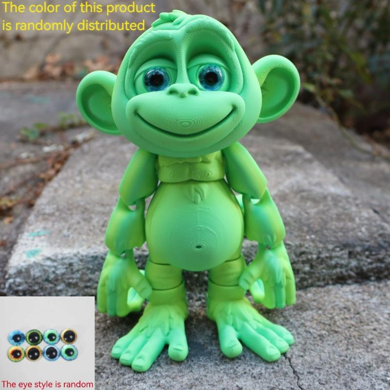 3D Printing Toy 3D Printing Climbing Monkey Joint Activity Landscaping Ornament Children's Toy