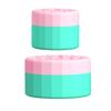 62KD 2Pcs Rotating Spirals Stem Holder for Flowers Silicone Bouquet Twisters