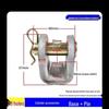 U-Shaped Hydraulic Cylinder Bracket for Tractors & Loaders