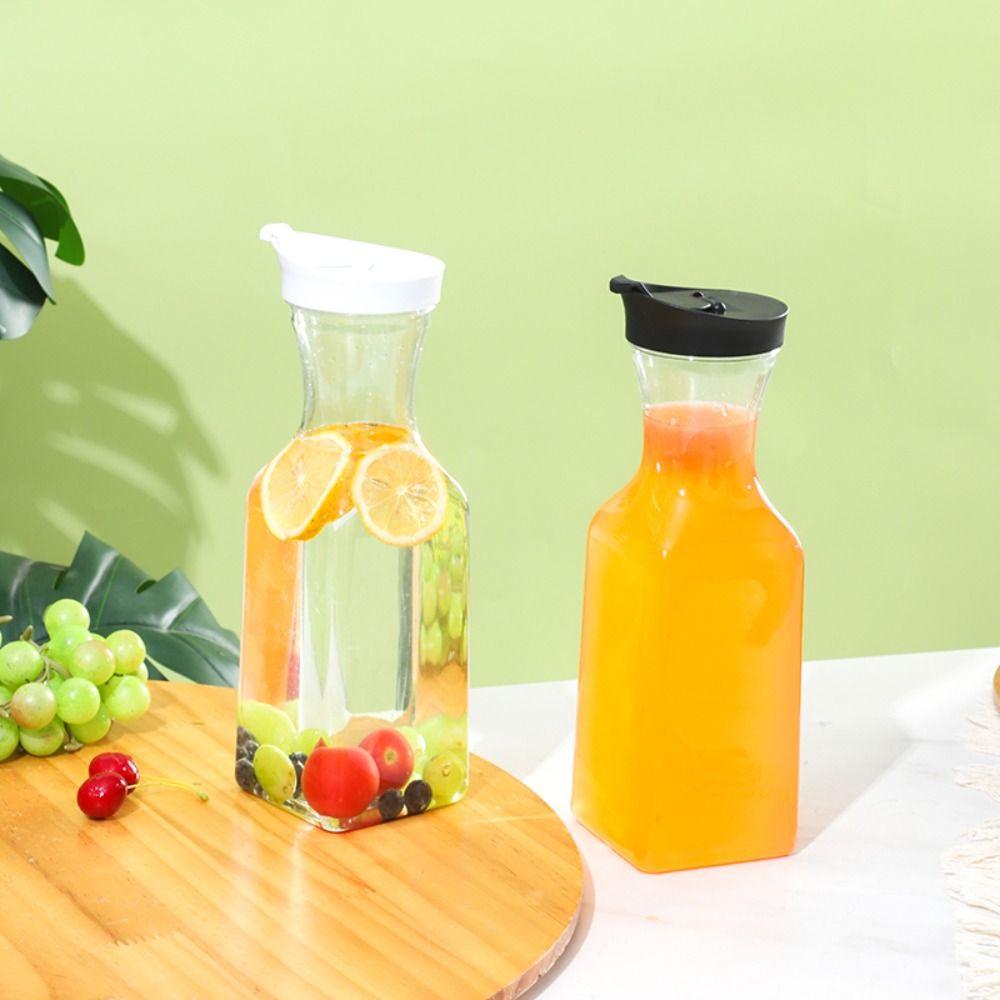 Plastic Drink Pitchers 32OZ 1000ML Fridge Beverage Containers New Cool Water Bottle  Pantry Storage