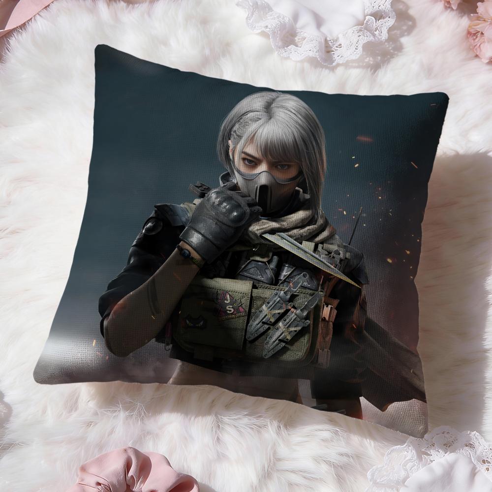 Cool Game D-Delta Force Cushion Cover Premium Comfort Reversible Pillow Cove -Two In One Design for Any Room & Car Interior