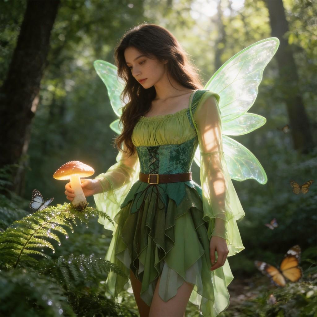 The Wizard Of Oz Fantasy Elf Gown For Cosplay Events And Halloween Celebrations