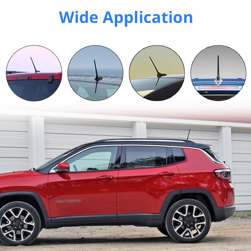 8 inch for VW Golf Car Antenna Roof Mast Whip Stereo Radio FM/AM Signal Aerial Amplified Antenna Mast Whip for Toyota Corolla