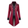 3 Style Halloween Party Cosplay Costume Men's Victorian Steampunk Windbreaker Retro Prince Medieval Dress Renaissance Embroidery Jacket