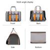 Carrier Dog Handbag Breathable Pet Carrier Transport Travel Bag Summer Foldable Portable Reflective Dogs Carrying Shoulder Bag