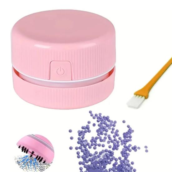 Desktop Vacuum Cleaner Portable Handheld Desk Cleaner for Crumbs Debris Pencil Shavings Snack Paper Eraser Dust Removal Tool