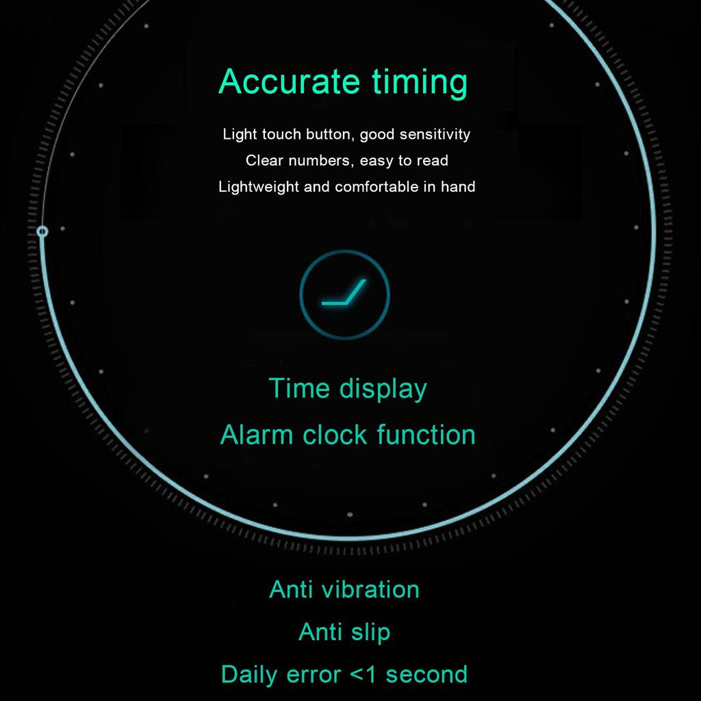 Referee Digital Stop Watch Timer Waterproof Multi Functions 140mAh Sports Stopwatch Timer for Running Racing