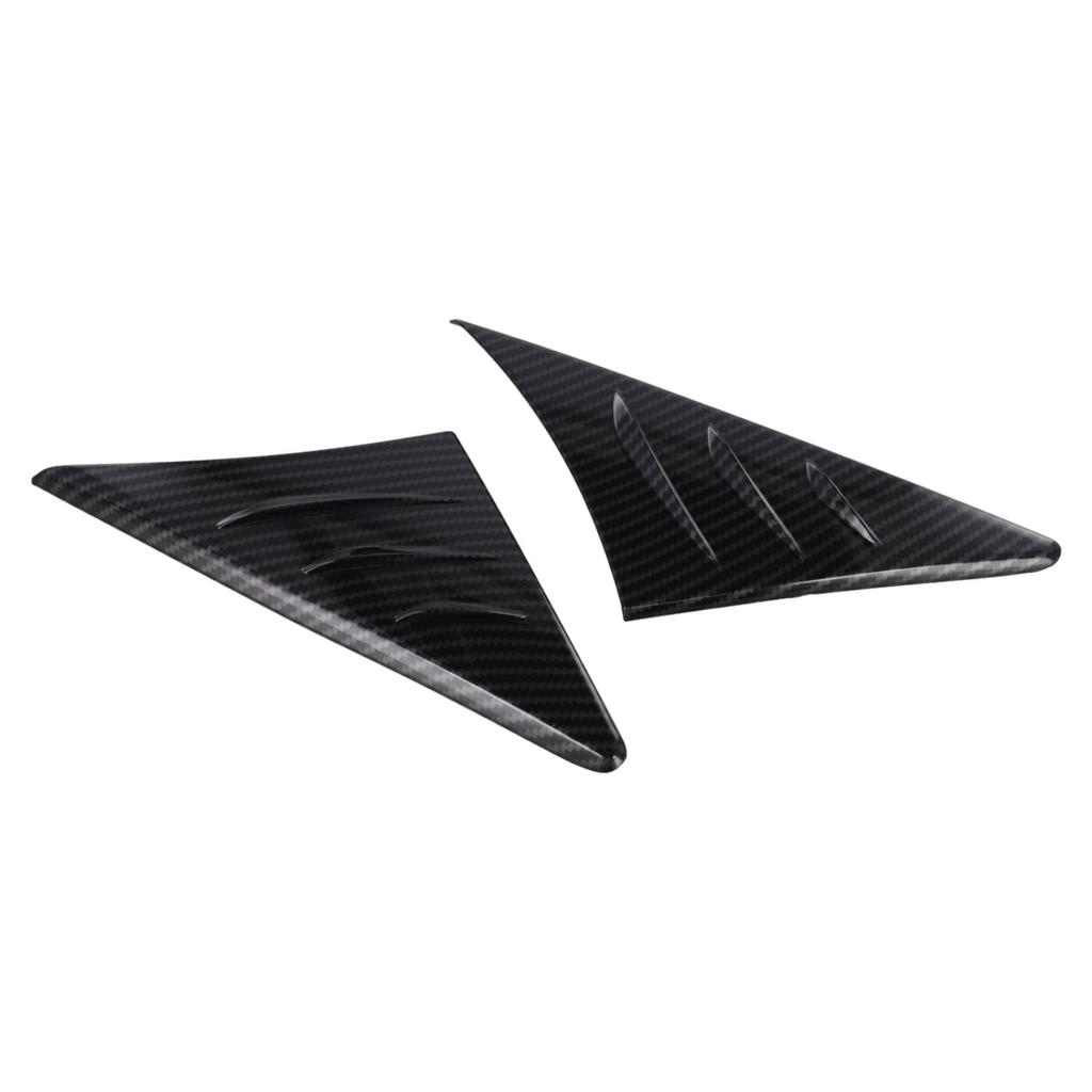 Carbon Fiber ABS Anti Wind Buffeting Trim for 2019 2025 For Toyota For Supra A90 Boost Driving Comfort and Vehicle Appeal
