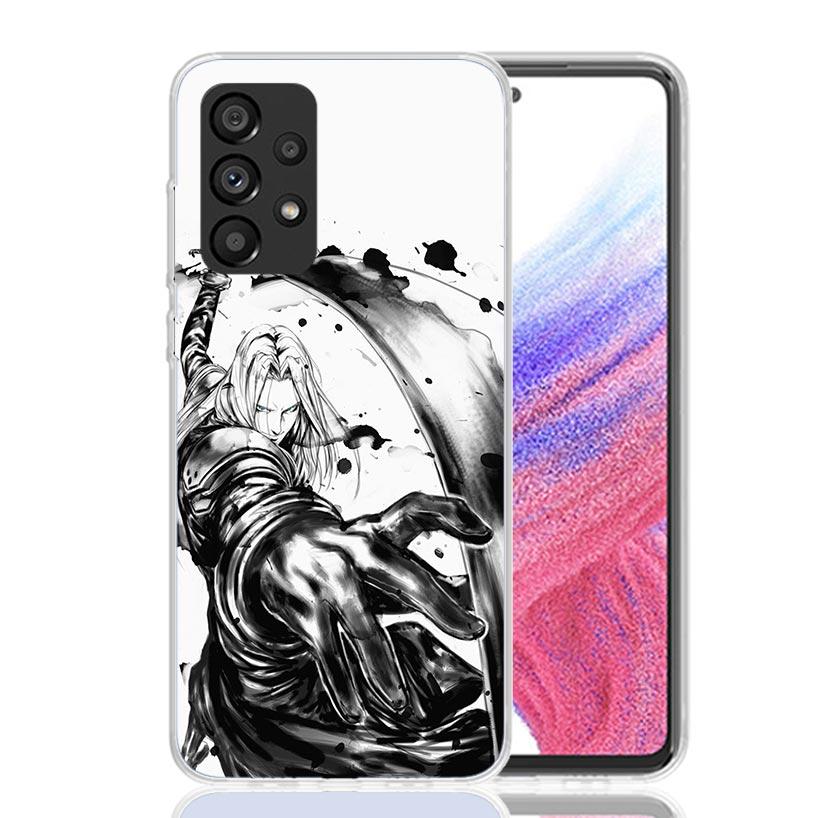 Anime FINAL FANTASY 7 BloodyBeni Phone Case For Samsung Galaxy A17 A16 A14 A15 A13 A57 A56 A54 A55 A53 A37 A36 A34 A35 A33 A26 A