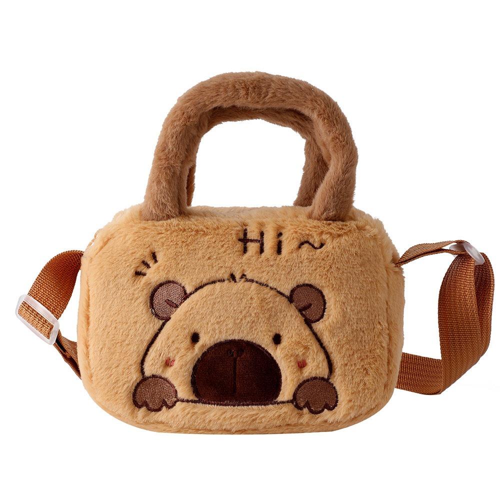 Kids Gift Cartoon Bag Capybara Cute Children's Handbag Anime Peripheral Products Crossbody Coin Bag for Girls