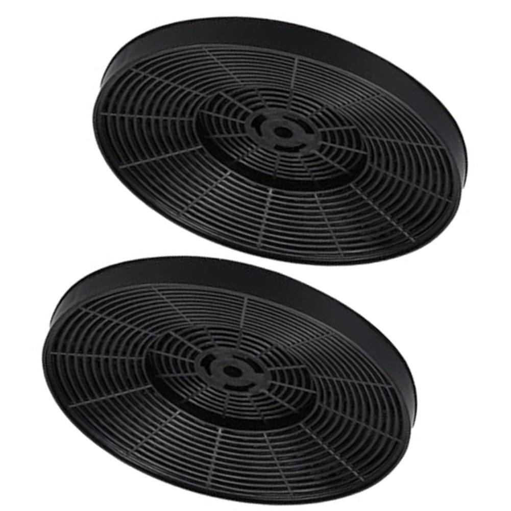 2 Pièces Filtres à Charbon Actif Filtres de Hotte Pour CCA52WH Pour CHA15 Hotte de Cuisson Filtres d'Extracteur de Cuisine Ronds 175mm