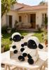 Adorable Black Sheep Plush Toy: Cute Cushion & Creative Doll for Children's Birthdays