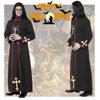 Robe Medieval Priest Cosplay Costume Party Halloween Roleplay Outfit Events