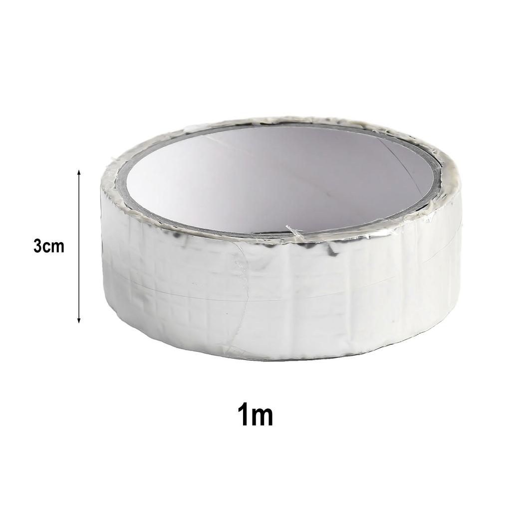 Sticky Aluminum Foil Butyl Rubber Tape Waterproof for Roof Pipe