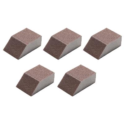 5 Pcs Emery Sponge Brush Efficient Multifunctional Descaling Clean Rub Pot Household Cleaning
