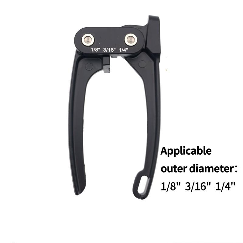 1Pcs Copper Tube Bender Tubing Bender 90°,Fuel Brake Pipe Bender Hand Tool 1/4“ 3/16” 1/8“ 3 in 1 Pipe Tubing Bender Pipe