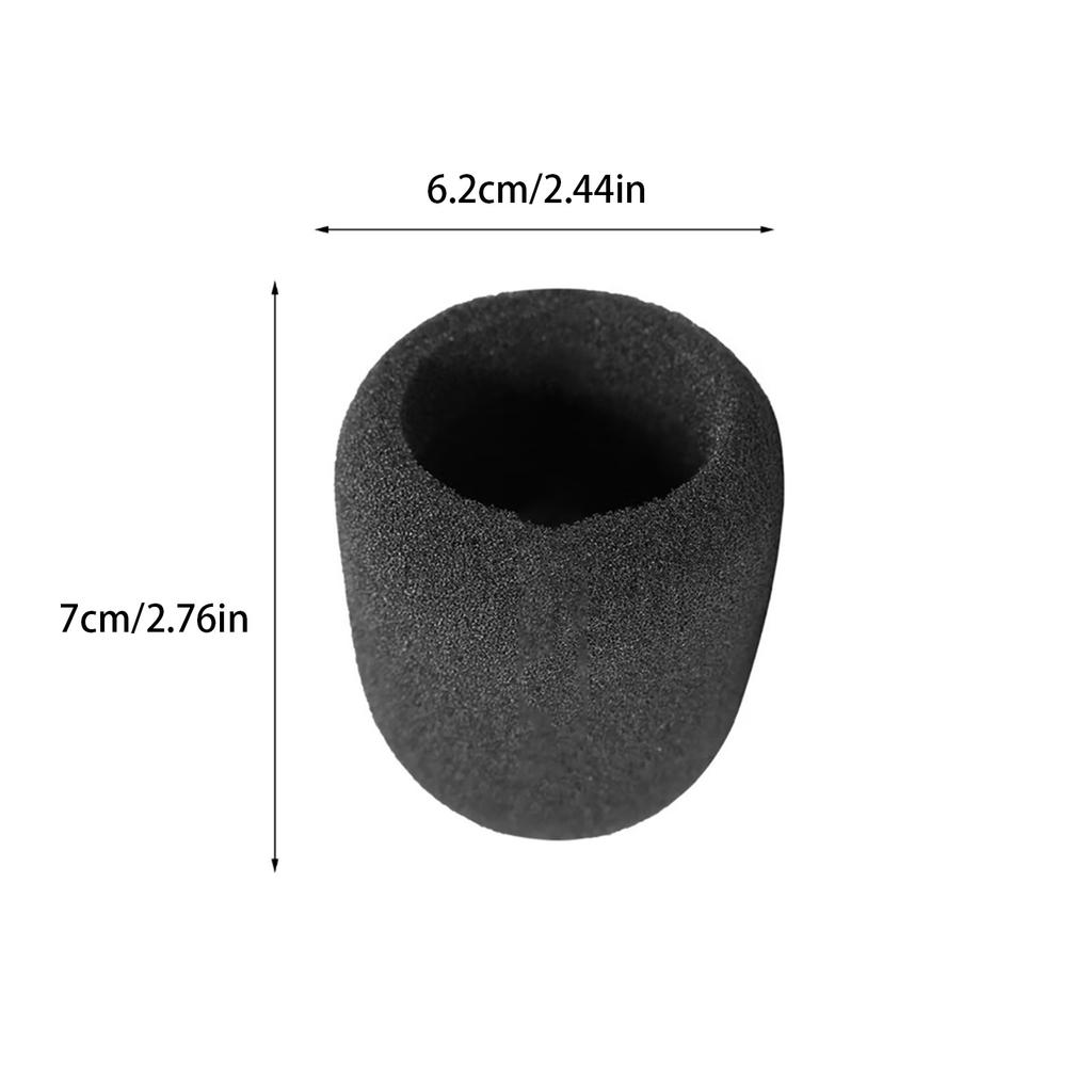 Universal Noise Reducing Mic Windscreen Thick Foam Cover Dust Protections for Handheld Microphones Sponges Filter