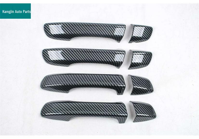 Volkswagen Polo 2019 Carbon Fiber Texture ABS Door Handle Cover