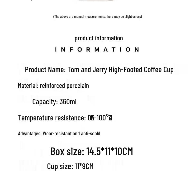 Mahutun Tom & Jerry Keramiktasse