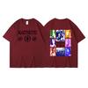 New KATSEYE printed T-shirt men's and women's casual T-shirt high-quality short sleeves